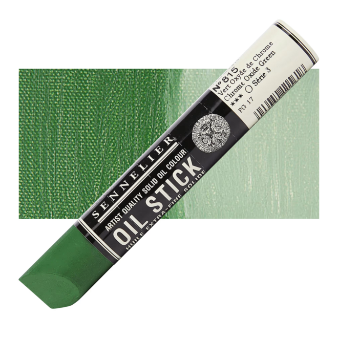 Sennelier Extra-Fine Oil Stick 38ml - 1.28 fl oz - S3 - 815 - Chrome Oxide Green