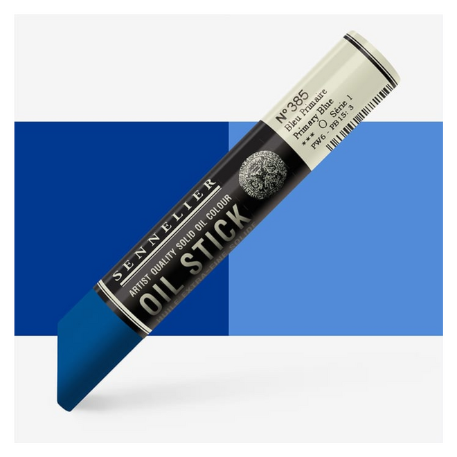 Sennelier Extra-Fine Oil Stick 38ml - 1.28 fl oz - S1 - 385 - Primary Blue