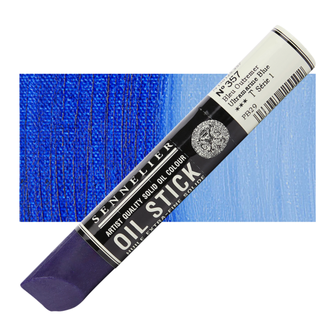 Sennelier Extra-Fine Oil Stick 38ml - 1.28 fl oz - S1 - 357 - Ultramarine