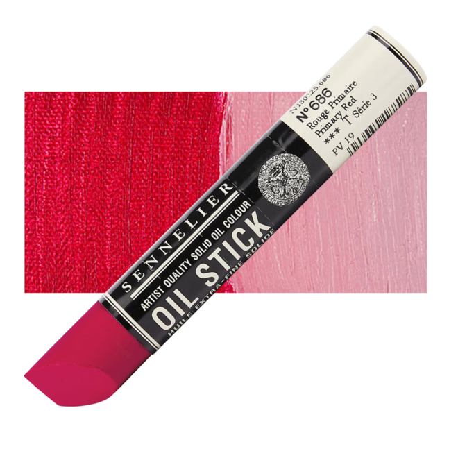 Sennelier Extra-Fine Oil Stick 38ml - 1.28 fl oz - S1 - 686 - Primary Red