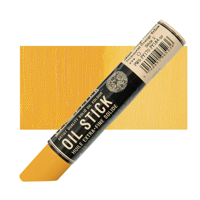 Sennelier Extra-Fine Oil Stick 38ml - 1.28 fl oz - S2 - 548 - Permanent Orange Yellow