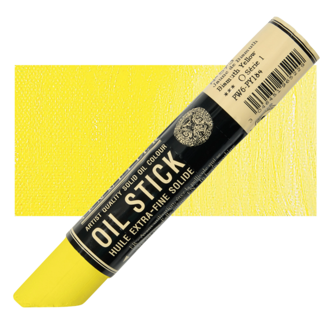 Sennelier Extra-Fine Oil Stick 38ml - 1.28 fl oz - S1 - 573 - Bismuth Yellow