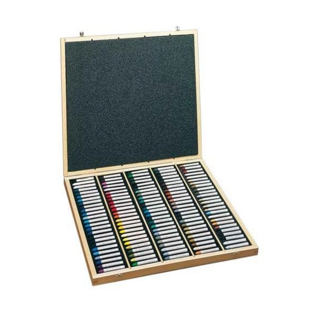 Sennelier Picasso Oil Pastel 120 Stick Wooden Box Set