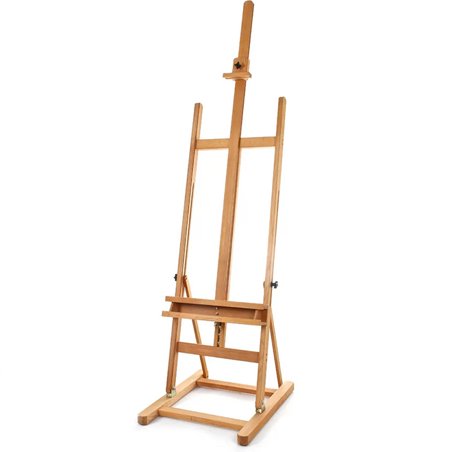 64" H-Frame Beechwood Studio Easel