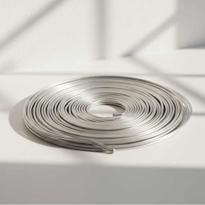 Armature Wires in Flexible Aluminum - 4.7 mm Diameter x 10ft Length