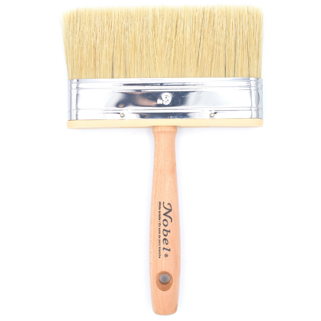 Flat Hog Bristle Decorator's Brush - 6"