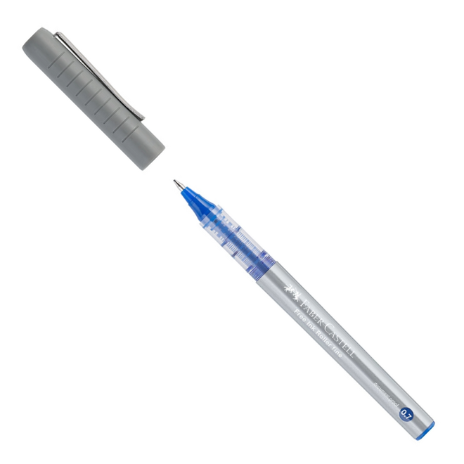 Faber Castell Free Ink Rollerball Pen - Blue 0.7