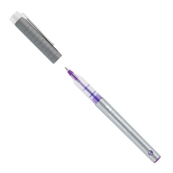 Faber Castell Free Ink Rollerball Pen - Violet 0.7