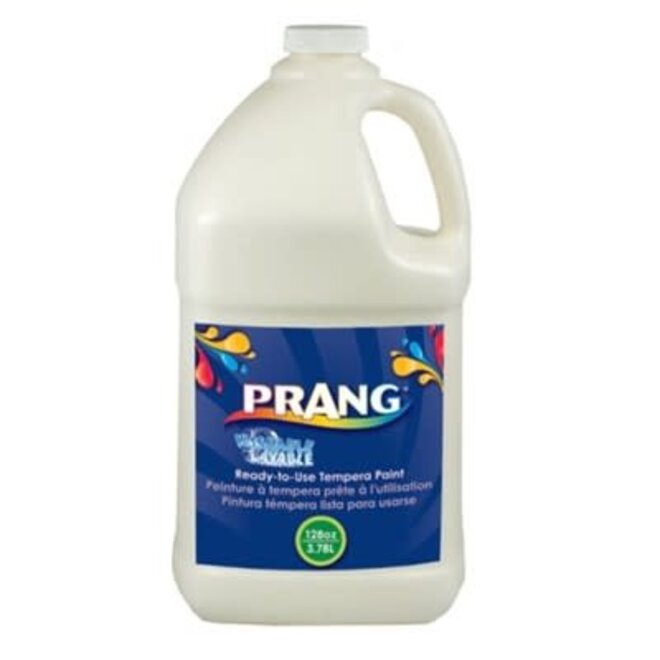 Prang 10607 Prang Washable Paint, Gallon Size, White, 1-Unit