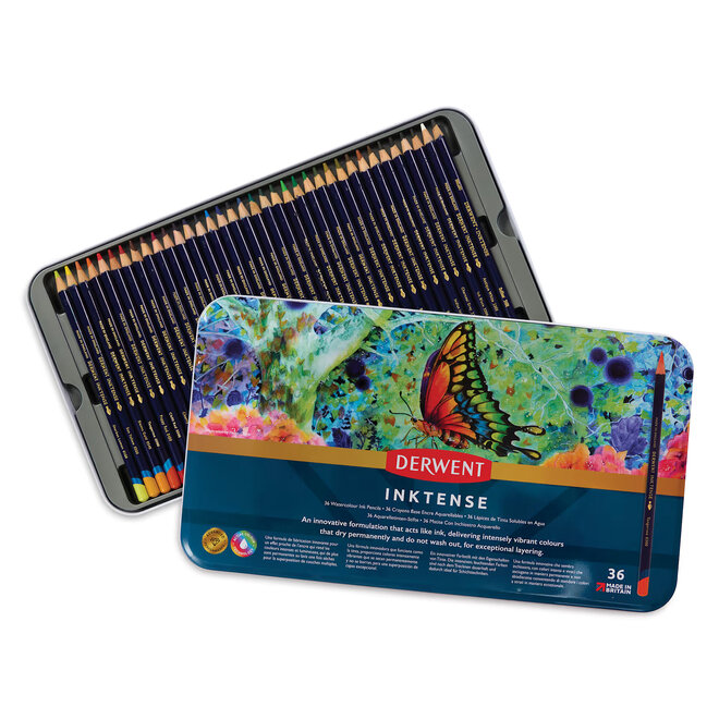 Derwent Inktense 36 Colour Tin Set