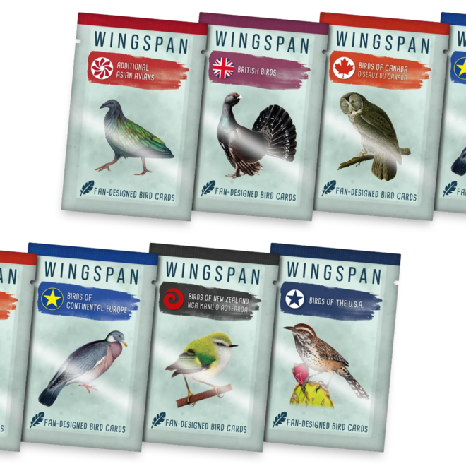 Wingspan - Fan-Designed Card Packs Expansion, Set 1