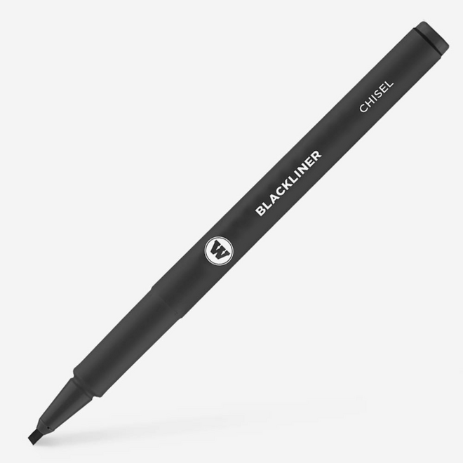 Molotow Blackliner Archival Fineliner Pen - Chisel