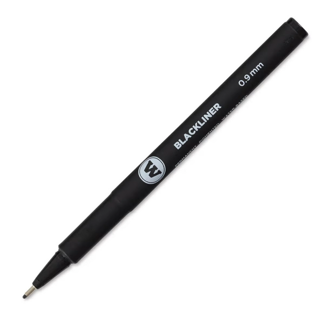 Molotow Blackliner Archival Fineliner Pen - 0.9mm