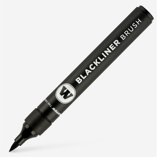 Molotow Blackliner Archival Fineliner Pen - Brush