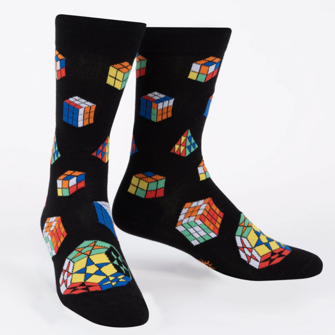 Sock It To Me: Men's Crew Socks - Puzzle Box