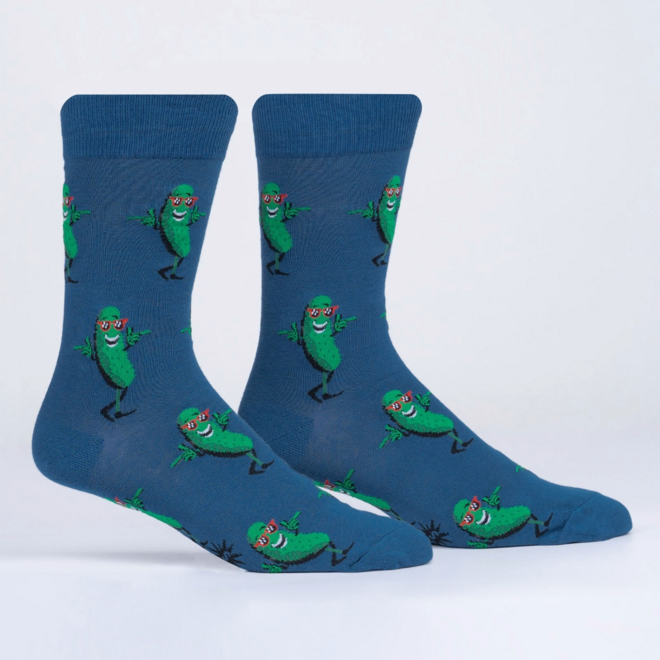 Sock It To Me: Men's Crew Socks - Kind of a Big Dill