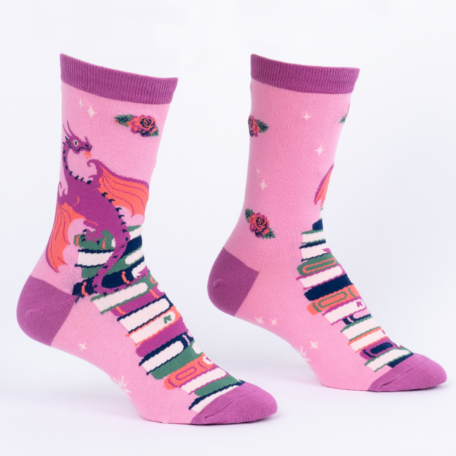 Sock It To Me: Women's Crew Socks - Romantasy