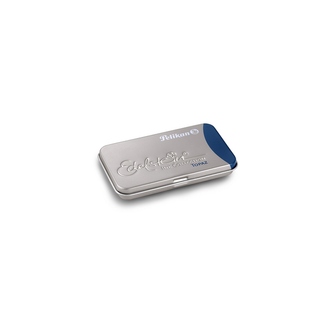 Pelikan Edelstein Ink Cartridge Topaz 6 Per Tin