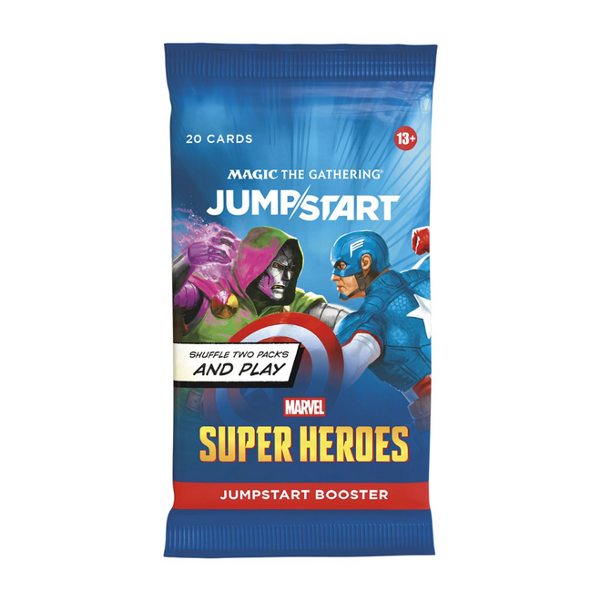 Magic: The Gathering - Marvel Super Heroes - Jumpstart Booster, Individual - PRE-ORDER JUNE 26