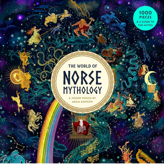 The World of Norse Mythology - 1000pc Jigsaw Puzzle