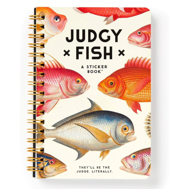 Judgy Fish: A Sticker Book - They'll Be the Judge. Literally.