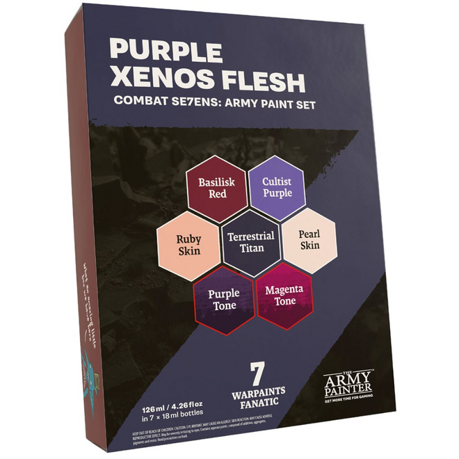 The Army Painter: Warpaints Fanatic - Combat Se7ens: Purple Xenos Flesh
