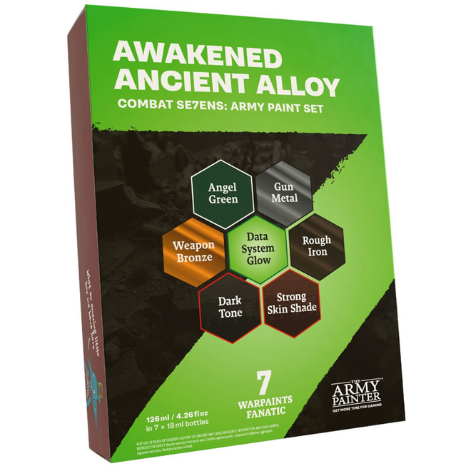 The Army Painter: Warpaints Fanatic - Combat Se7ens: Awakened Ancient Alloy