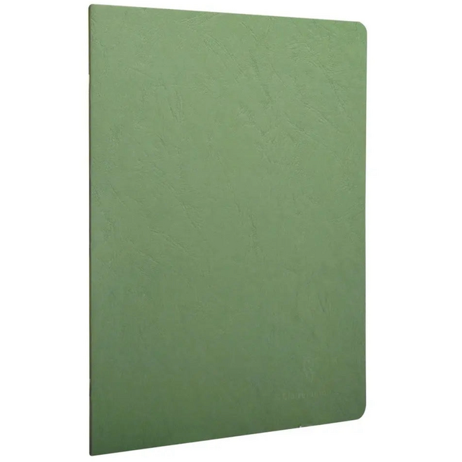 Clairefontaine AgeBag Softcover Notebook - 90g, A4, 96 Lined Pages - Green