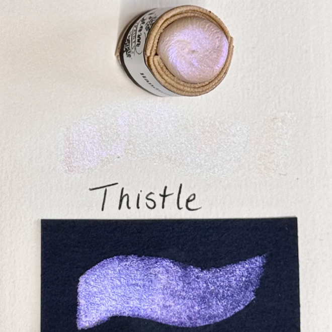 Beam Paints: Watercolour Paintstones! - NEW Thistle