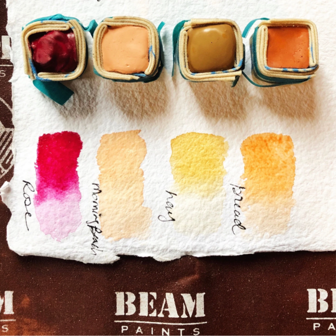 Beam Paints: Paintstone Palette Set - O'Keeffe Ghost Ranch