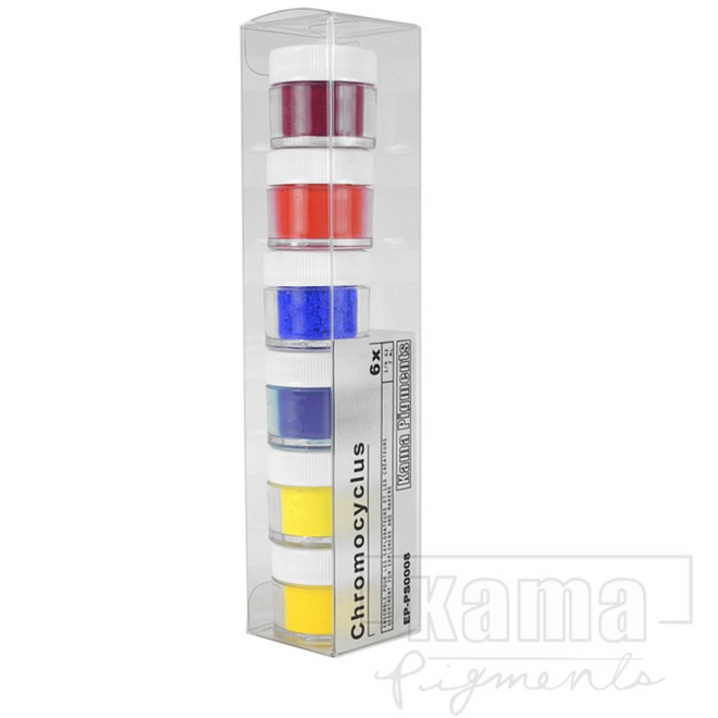 Kama Pure Pigments - 6x7ml Set: Chromocyclus