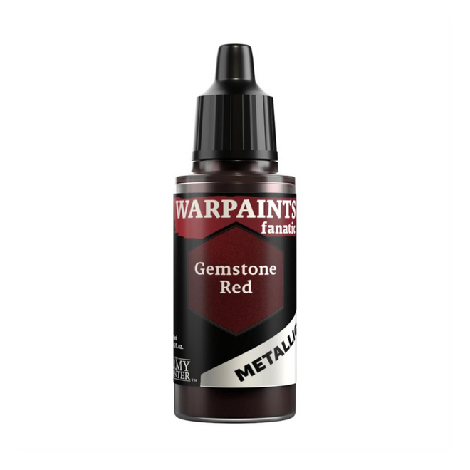 The Army Painter: Warpaints Fanatic: 18Ml Metallic: Gemstone Red