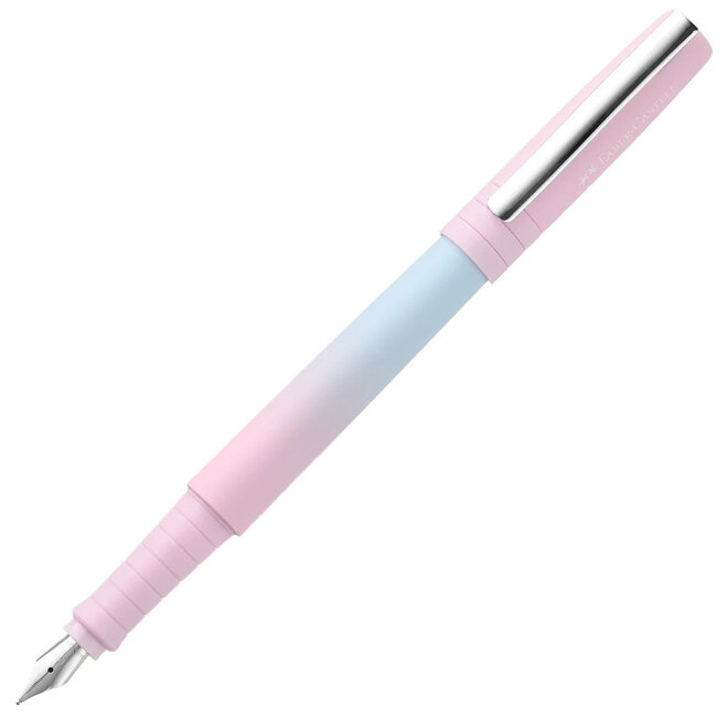 Faber-Castell Poly Pen - Blushing Sky Fountain Pen Medium Blue
