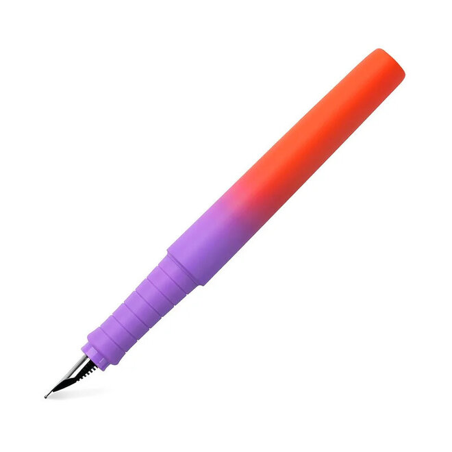 Faber-Castell Poly Pen - Punchy Melon Fountain Pen Medium Blue
