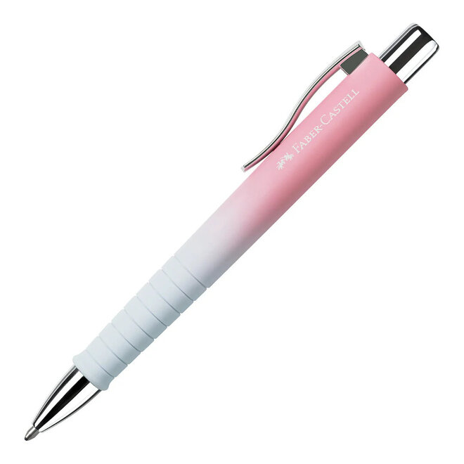 Faber-Castell Poly Ball - Blushing Sky Ballpoint Pen XB Blue