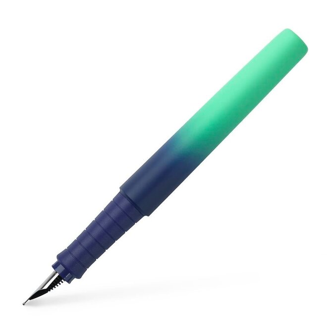 Faber-Castell Poly Pen - Buzzing Blue Fountain Pen Medium Blue