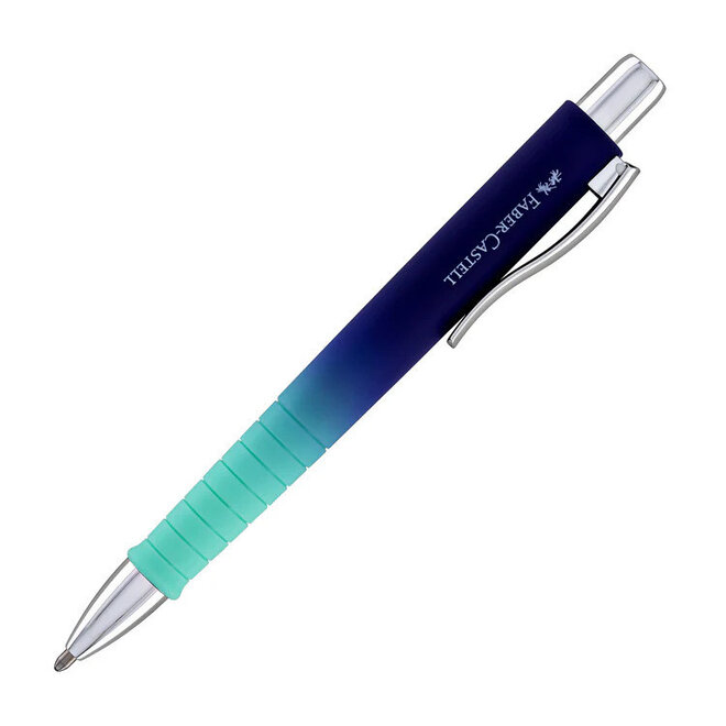 Faber-Castell Poly Ball - Buzzing Blue Ballpoint Pen XB Blue
