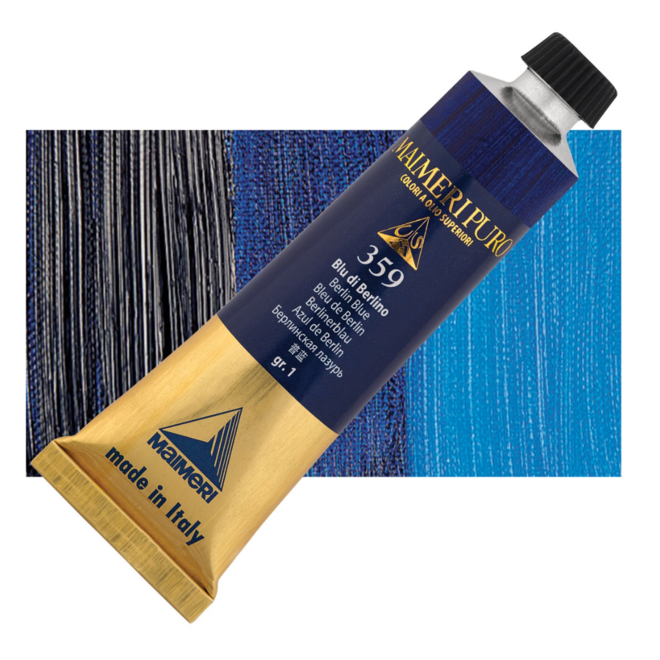 Maimeri Puro Extra Fine Oil Paint 40Ml Berlin Blue 359