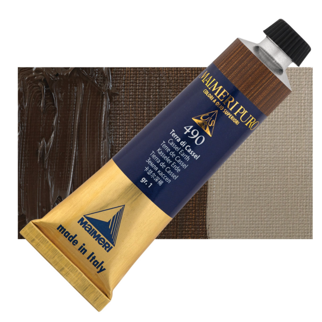 Maimeri Puro Extra Fine Oil Paint 40Ml Cassel Earth 490