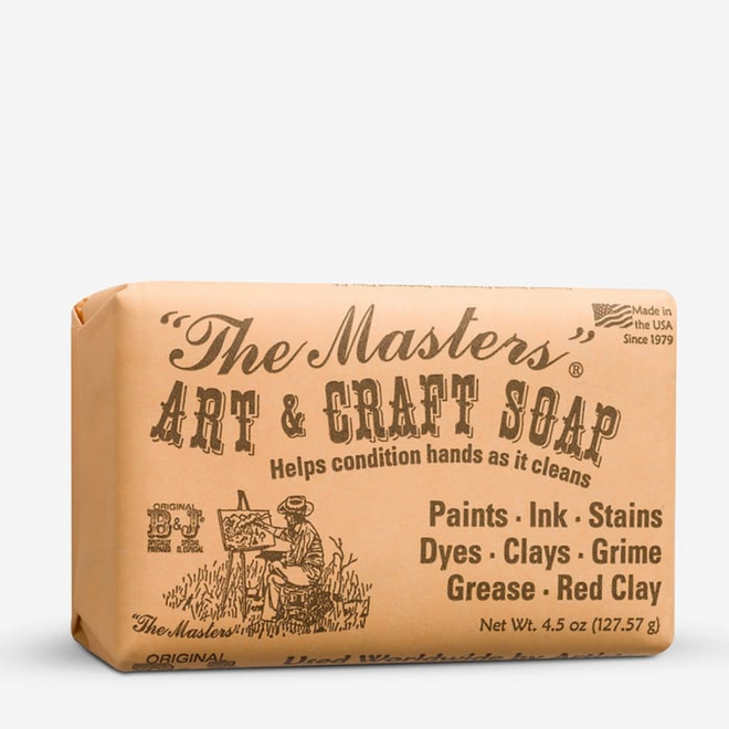The Masters Art & Craft Soap Cleaner & Conditioner 1.5oz Bar