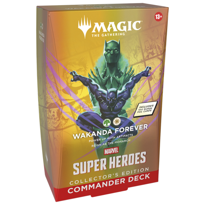 Magic: The Gathering - Marvel Super Heroes - Collector's Edition Commander Deck: Wakanda Forever