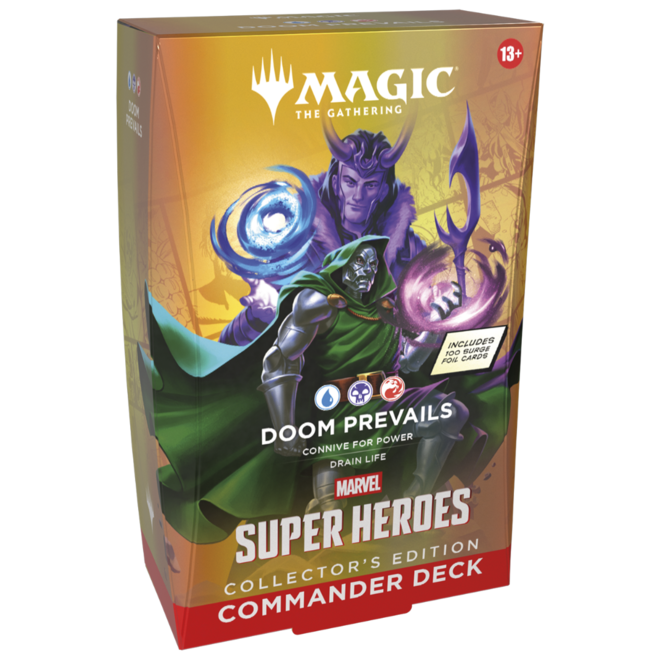 Magic: The Gathering - Marvel Super Heroes - Collector's Edition Commander Deck: Doom Prevails