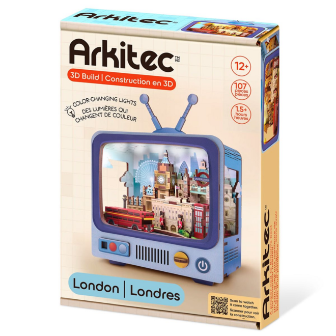 Arkitec 3D Puzzle Build - Cityscape: London