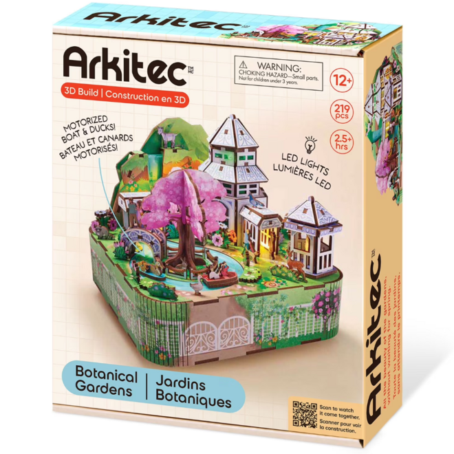 Arkitec 3D Puzzle Build - Botanical Gardens