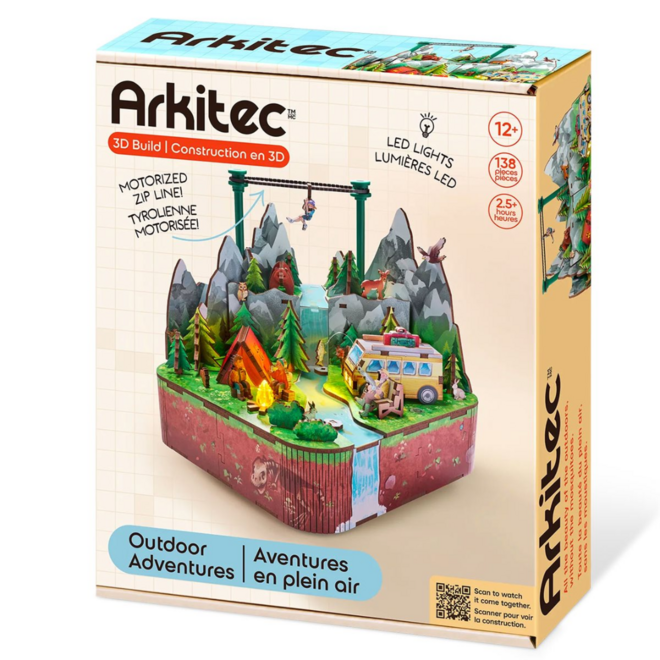 Arkitec 3D Puzzle Build - Outdoor Adventures