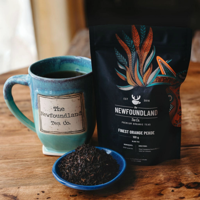 Newfoundland Tea Company: Large 100g Tea - Finest Orange Pekoe