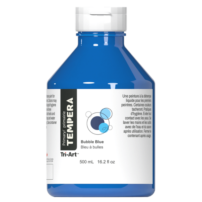 Primary Liquid Tempera: Bubble Blue - 500mL