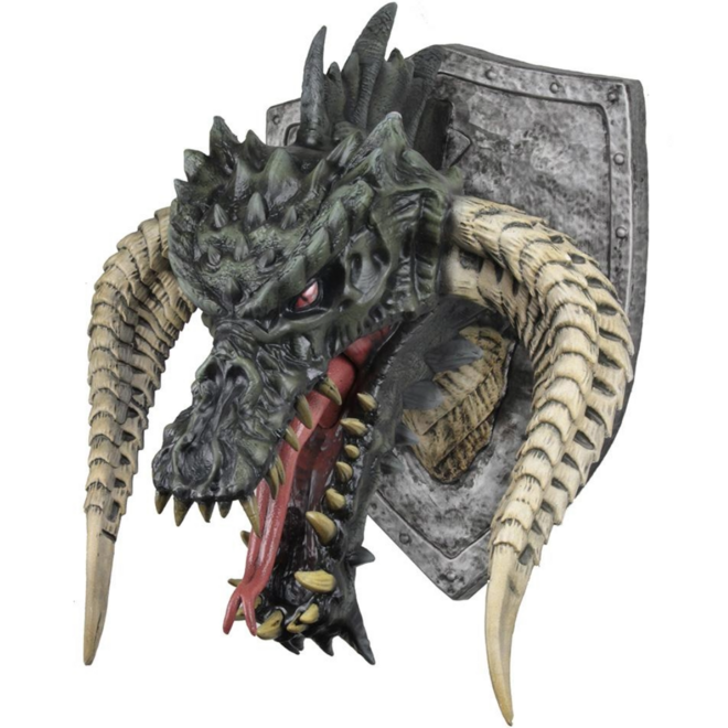 Dungeons & Dragons - Replicas of the Realms: Black Dragon Trophy Plaque
