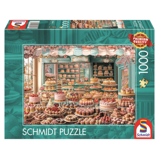 Schmidt Puzzle, 1000pc - Pastry Shop