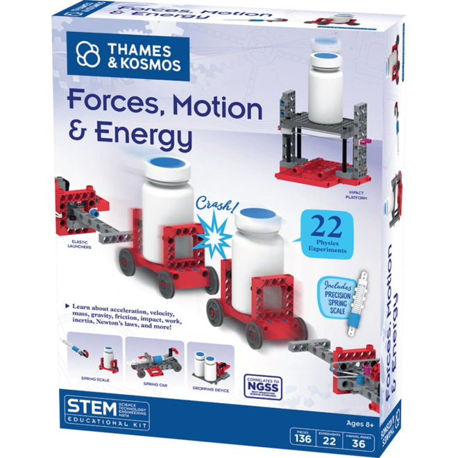 Thames & Kosmos: STEM Educational Kit - Forces, Motion, & Energy